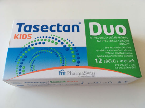 Přední strana balení léku Tasectan Duo